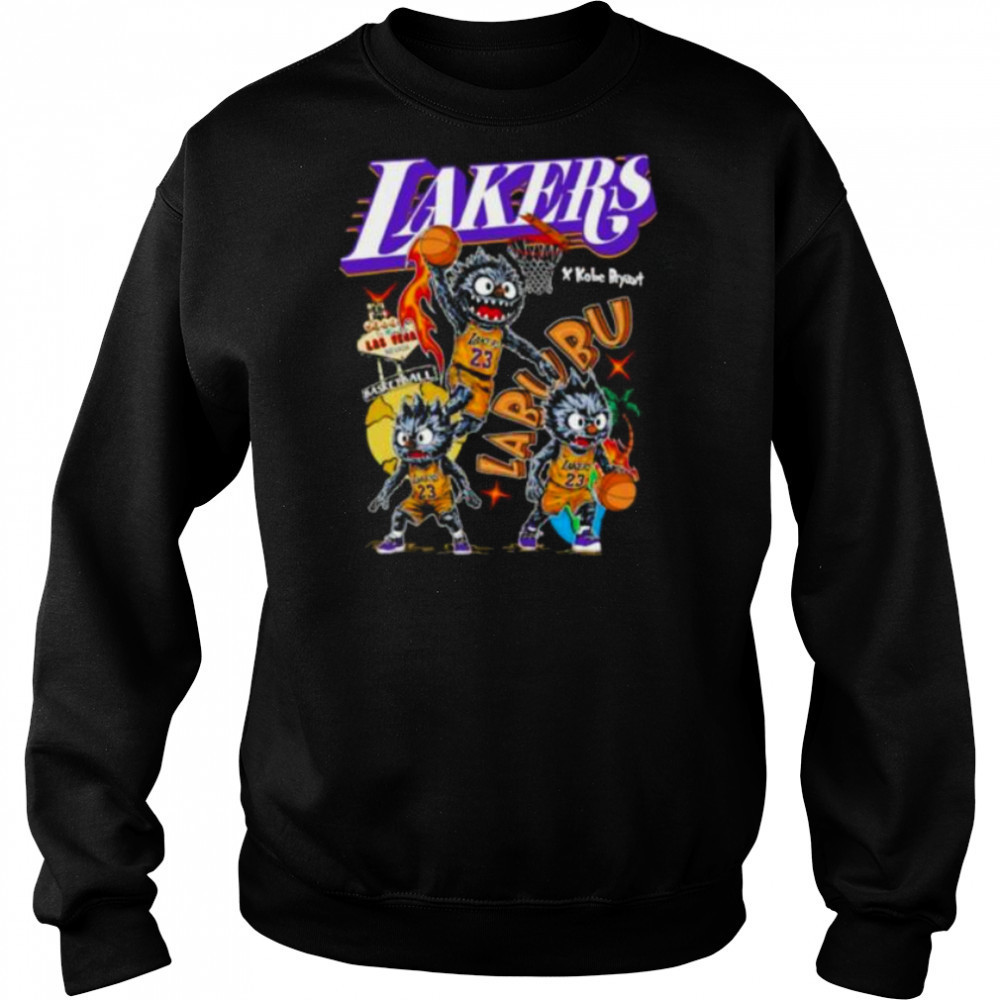 Los Angeles Lakers Kobe Bryant X Labubu shirt Hoodie