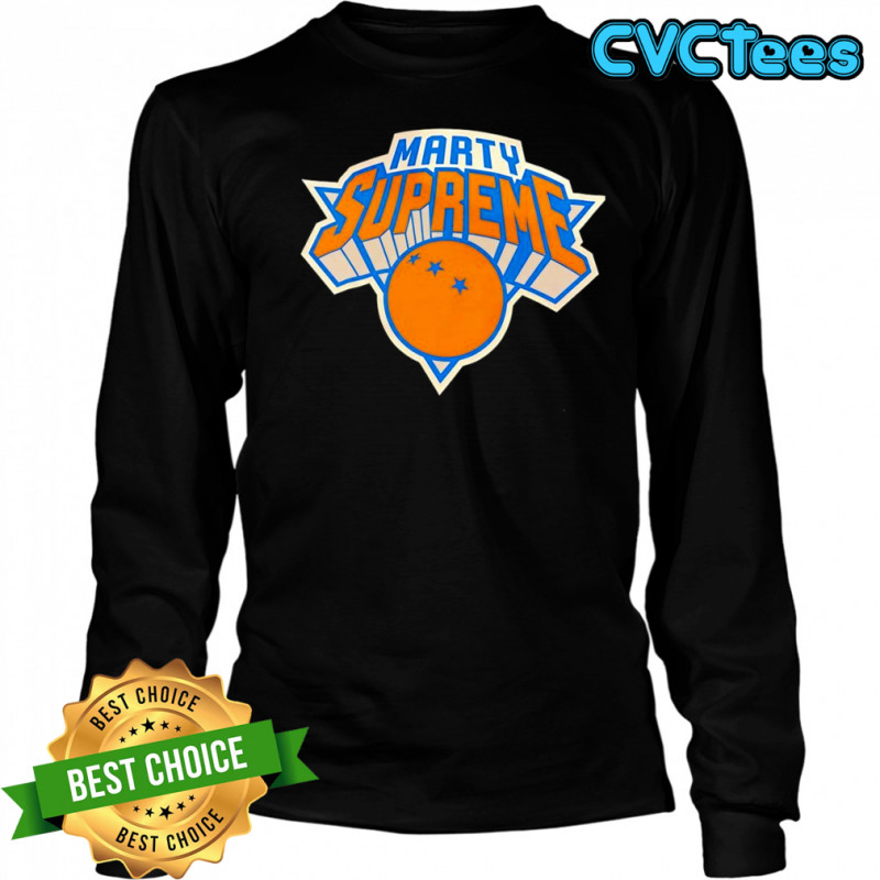 Marty Supreme New York Knicks shirt Long Sleeved