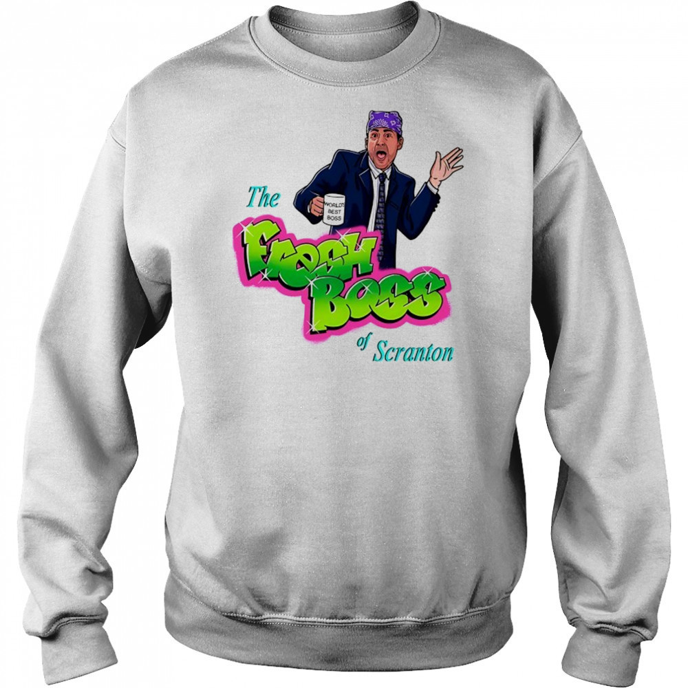 Michael Scott as Prison Mike X The Fresh Prince of Bel-Air The Fresh Boss of Scranton shirt Hoodie