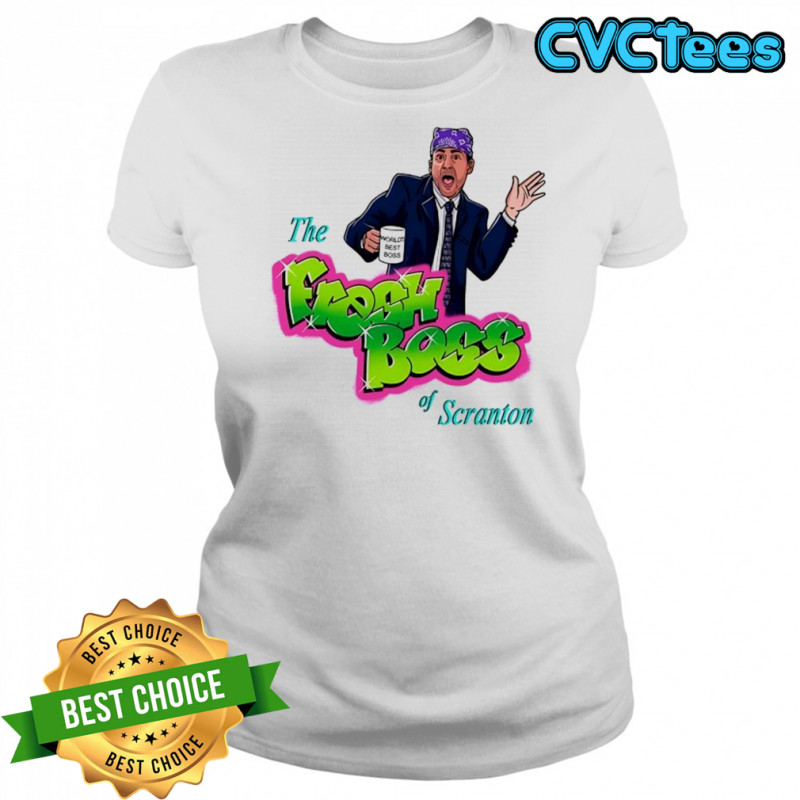 Michael Scott as Prison Mike X The Fresh Prince of Bel-Air The Fresh Boss of Scranton shirt Women's T-shirt