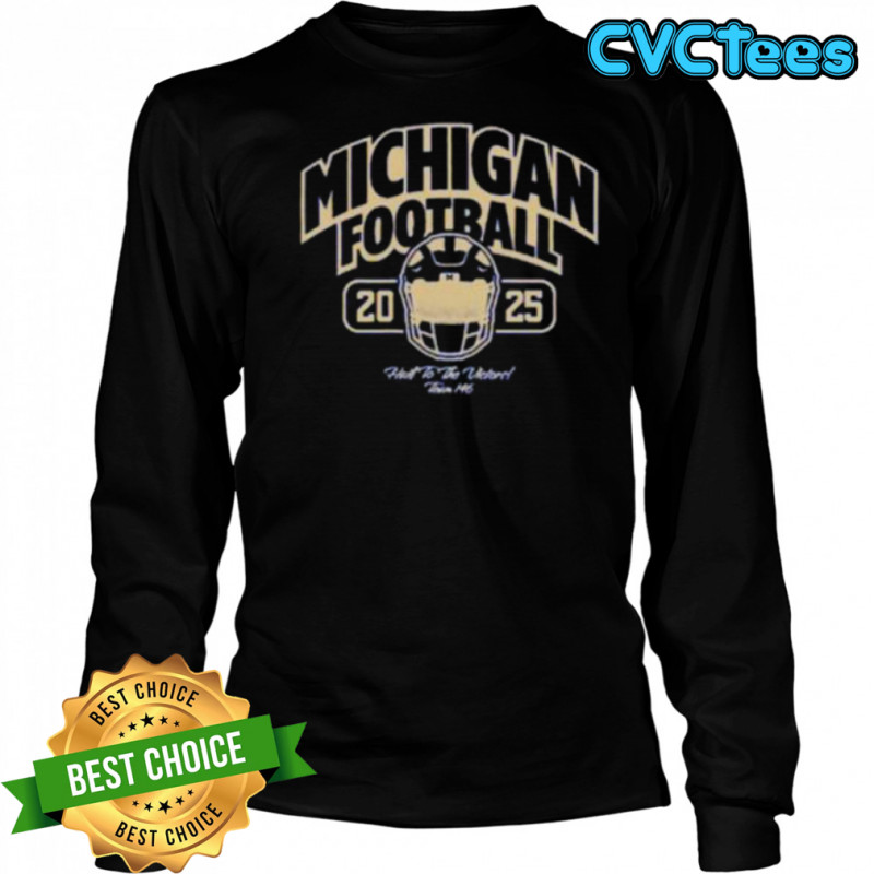Michigan Wolverines 2025 Football Schedule shirt Long Sleeved