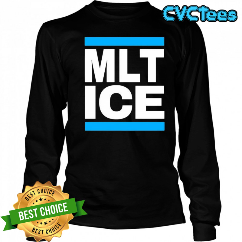 Mlt ice antifascist shirt Long Sleeved