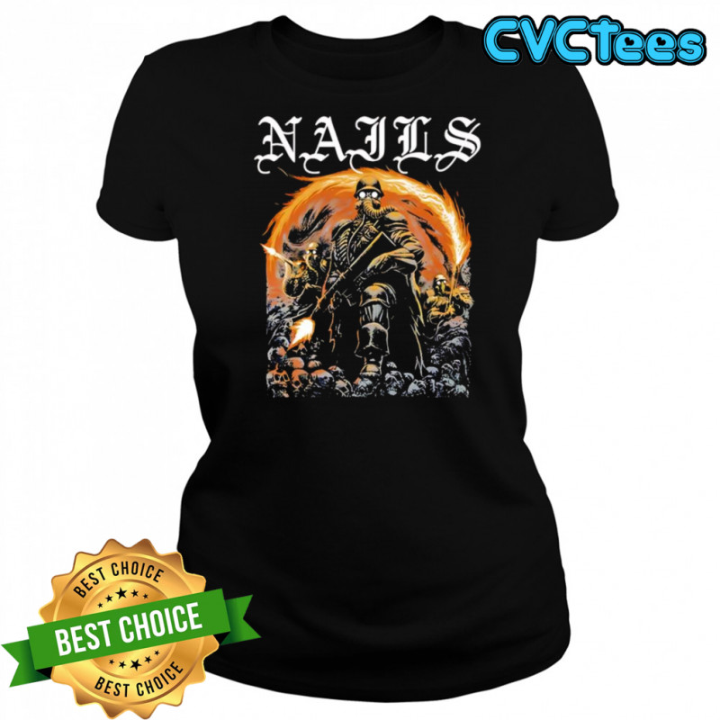 Nails Flamethrower shirt Women's T-shirt