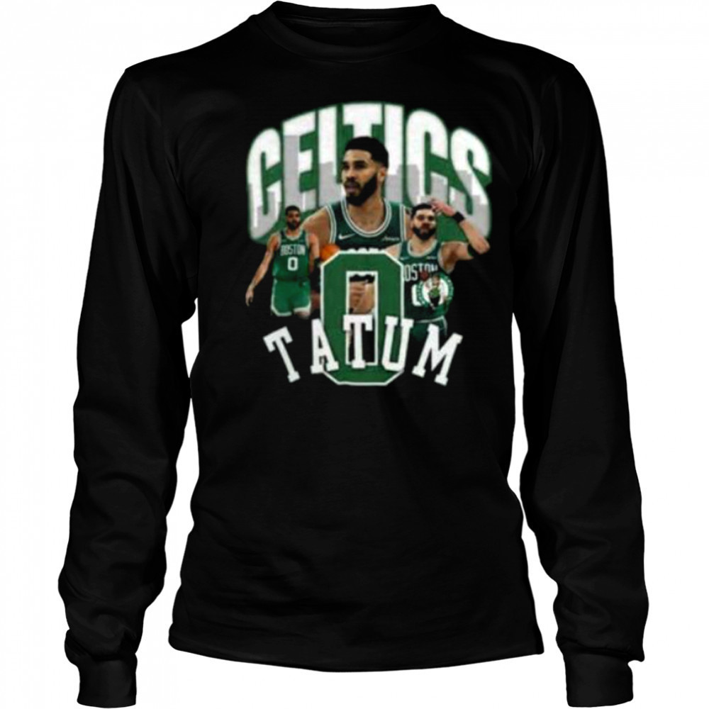 NBA 2025 Jayson Tatum Boston Celtics Notorious Shirt Long Sleeved