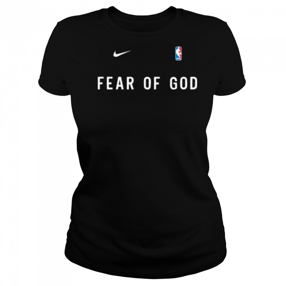 NBA fear of God logo shirt Women's T-shirt