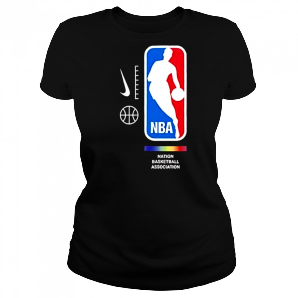 NBA Nation Basketball Association pride logo shirt Women's T-shirt