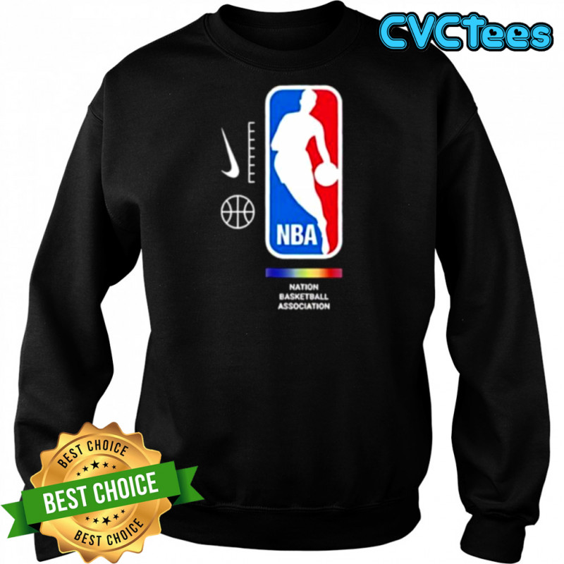 NBA Nation Basketball Association pride logo shirt Sweatshirt