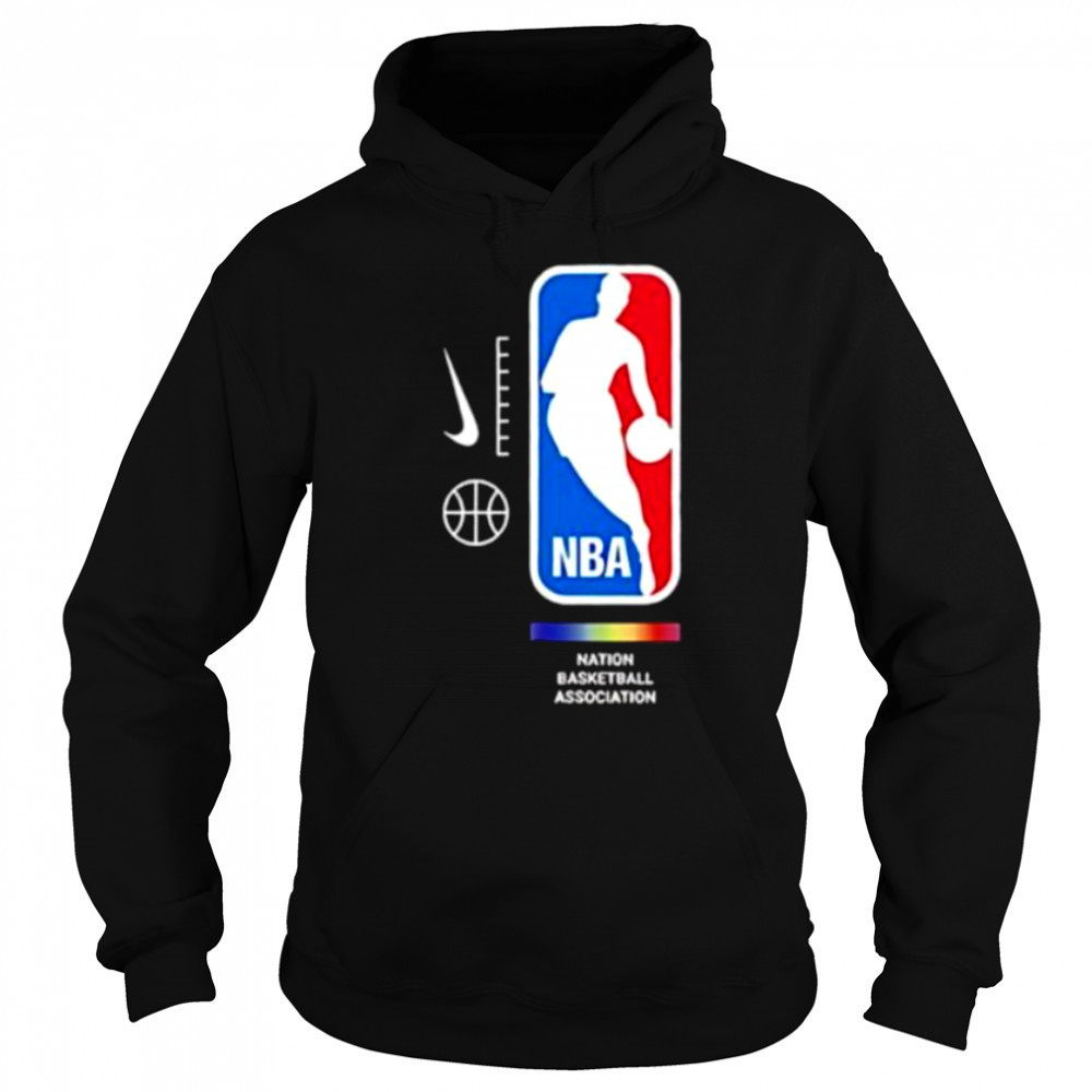 NBA Nation Basketball Association pride logo shirt Sweatshirt