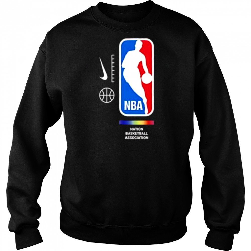 NBA Nation Basketball Association pride logo shirt Hoodie