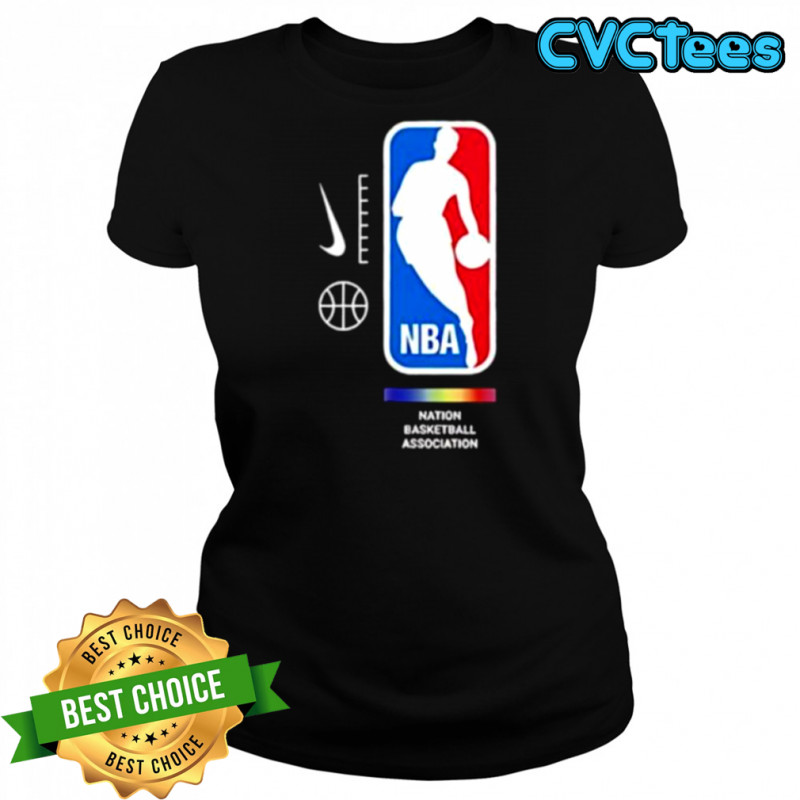 NBA Nation Basketball Association pride logo shirt Women's T-shirt