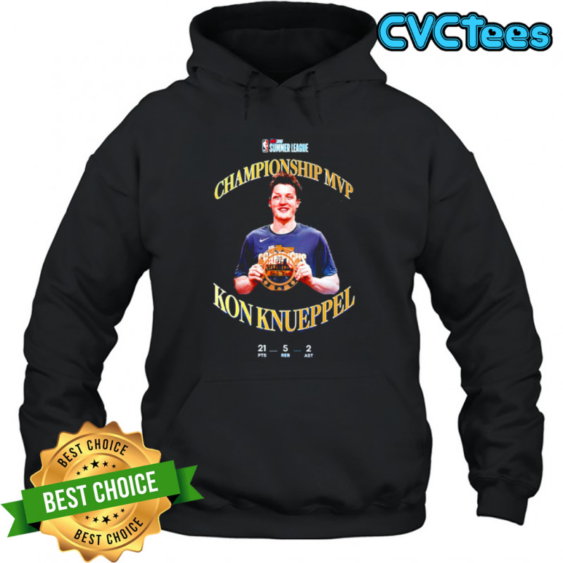 NBA Summer League 2025 Championship MVP Kon Knueppel Charlotte Hornets shirt Hoodie