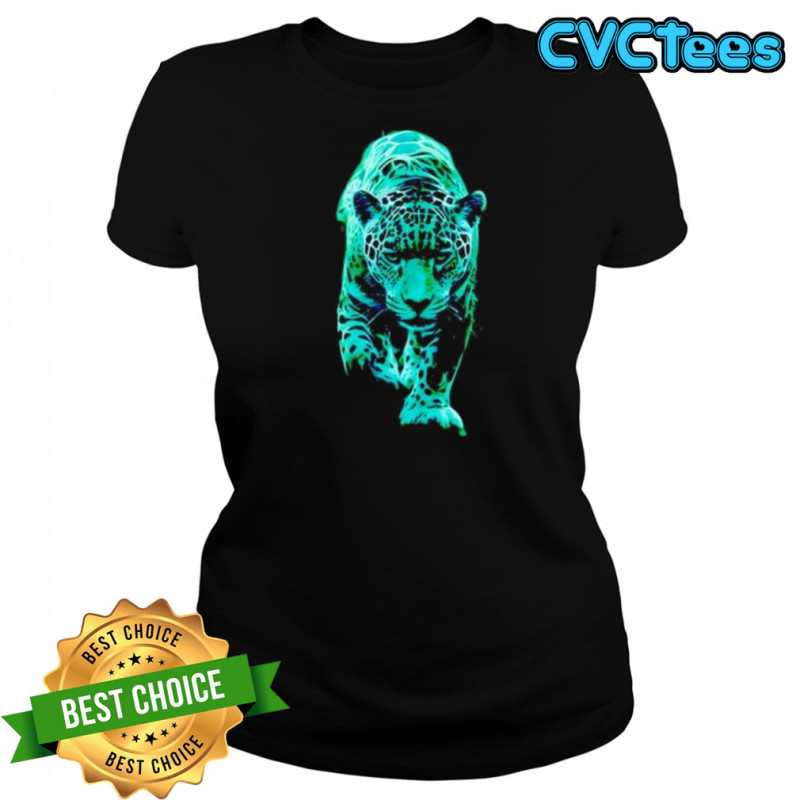 Neon Jaguar in Motion shirt Women's T-shirt