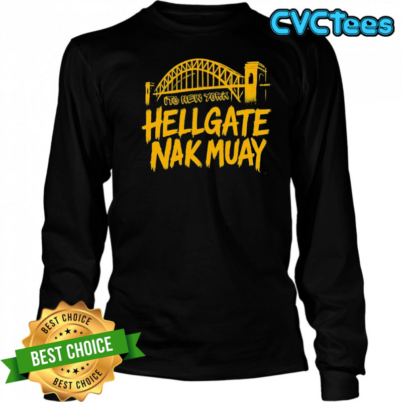 New York Hellgate Nak Muay shirt Long Sleeved