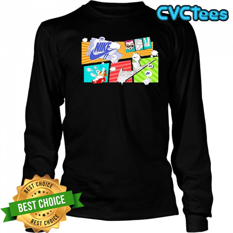 Nike comic shirt Long Sleeved