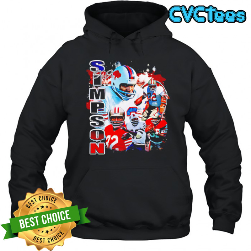 OJ Simpson 90s Style NFL shirt Hoodie