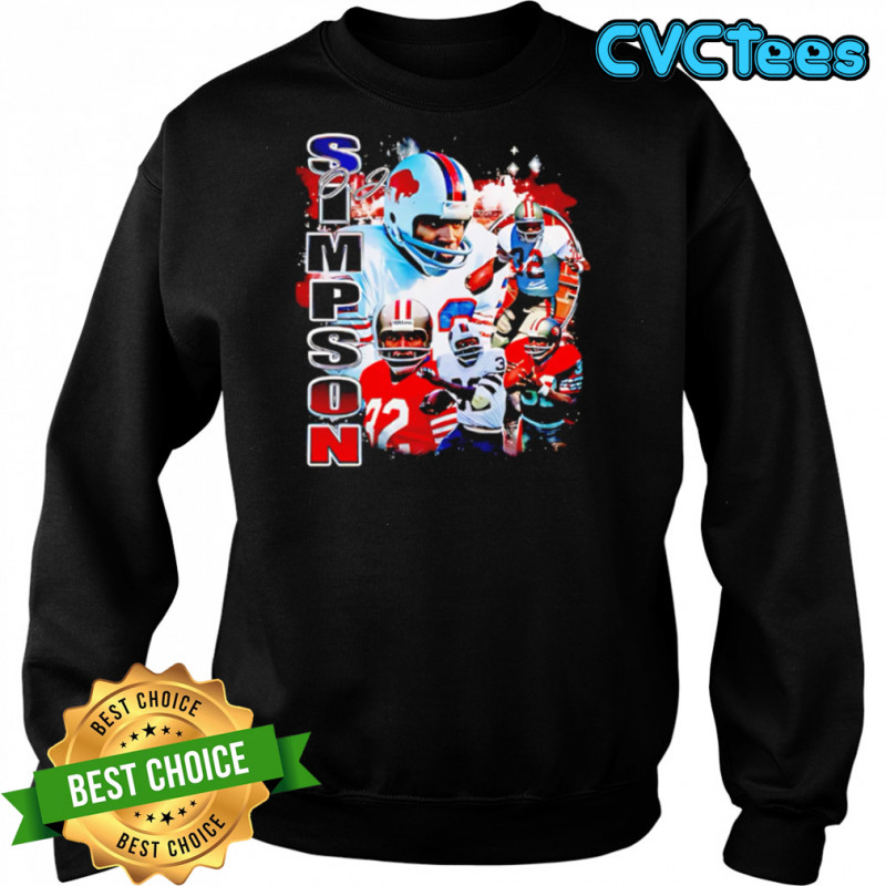 OJ Simpson 90s Style NFL shirt Sweatshirt