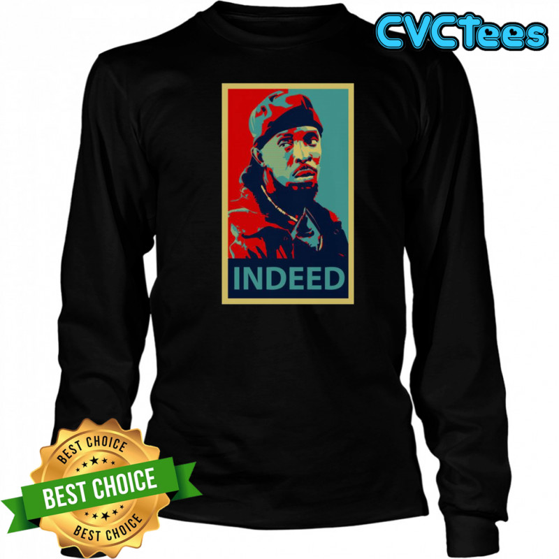 Omar Little The Wire Hope Classique T-Shirt Long Sleeved