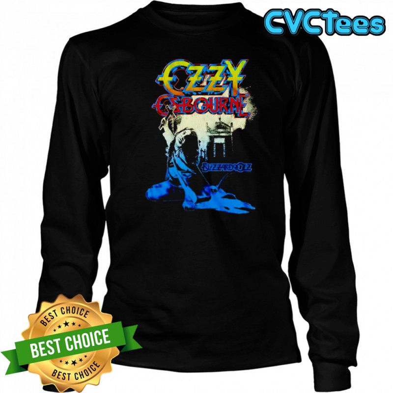 Ozzy osbourne blizzard of ozz smoke shirt Long Sleeved
