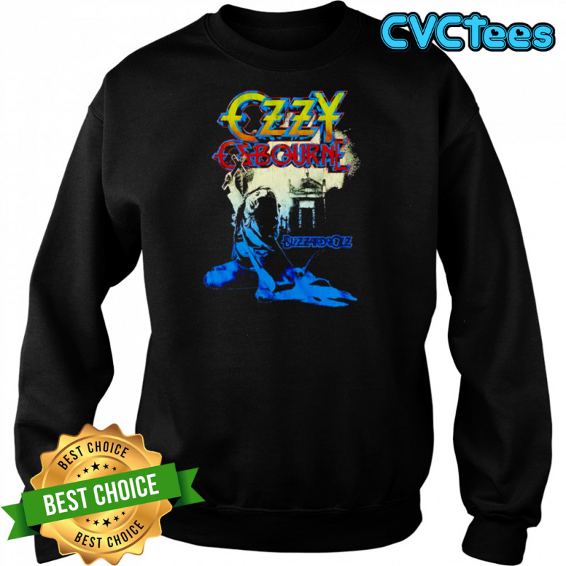 Ozzy osbourne blizzard of ozz smoke shirt Sweatshirt