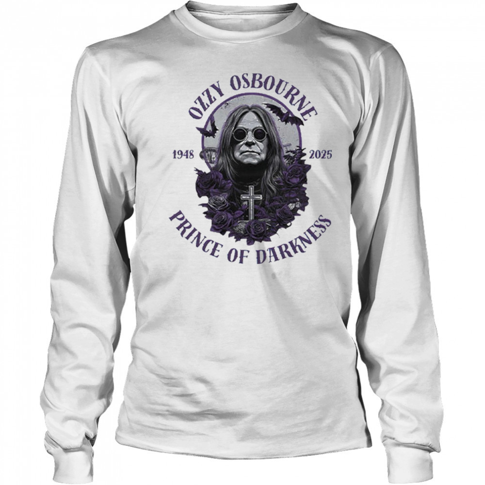 Ozzy Osbourne Prince Of Darkness Shirt Long Sleeved