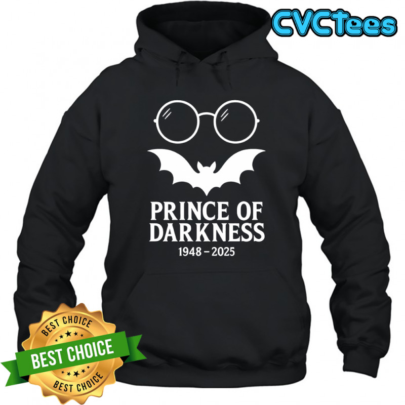 Ozzy Prince of darkness 1948 2025 shirt Hoodie