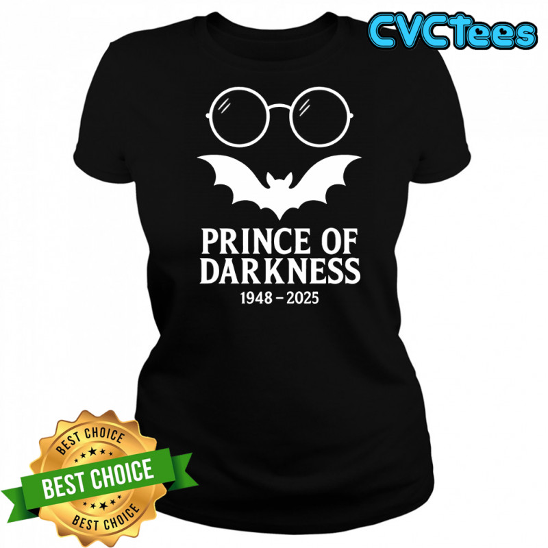Ozzy Prince of darkness 1948 2025 shirt Women's T-shirt