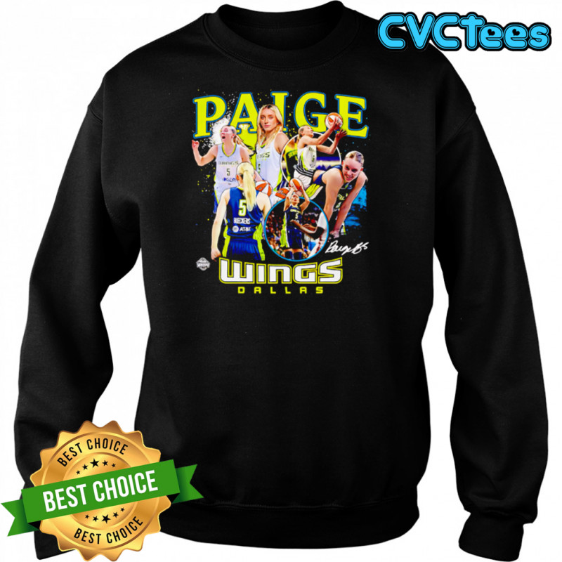 Paige Bueckers Dallas Wings WNBA All-Star signature shirt Sweatshirt
