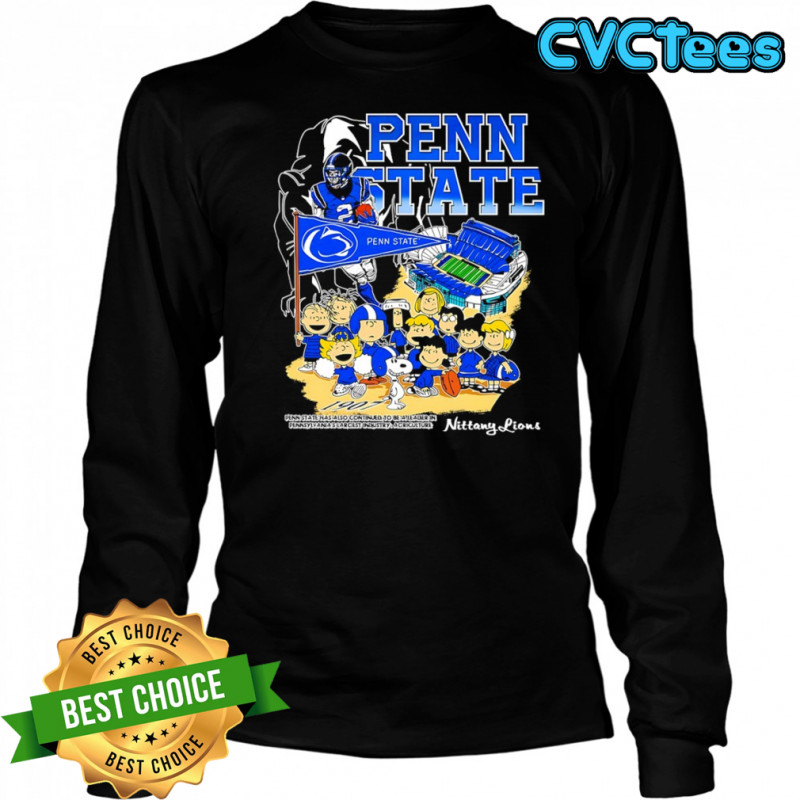Penn State Nittany Lions X The Peanuts graphic shirt Long Sleeved