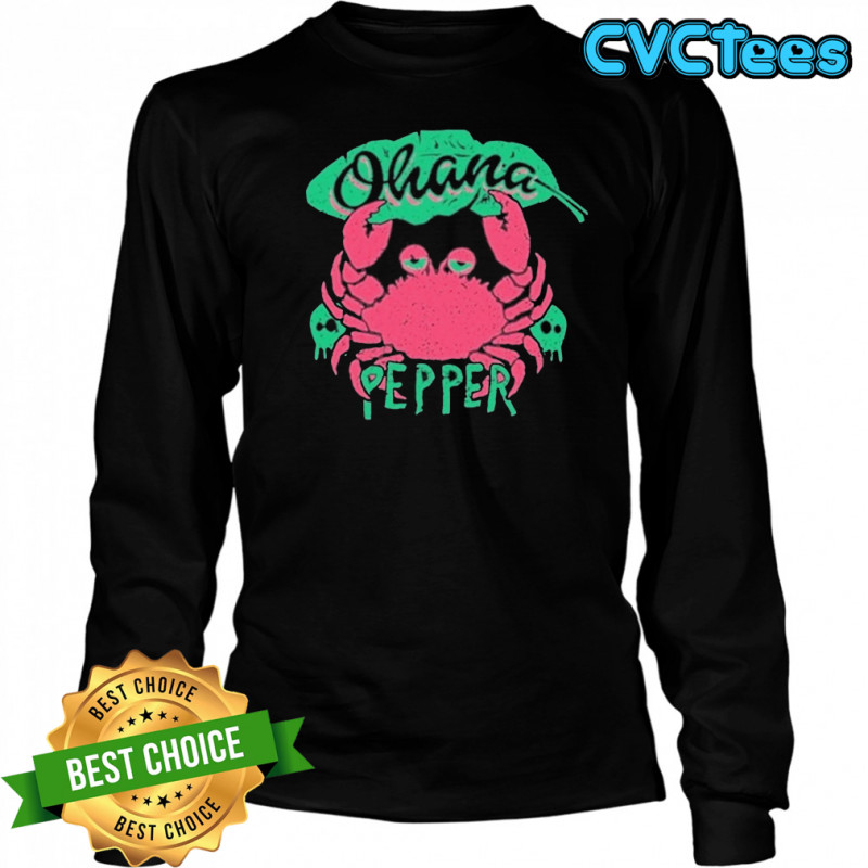 Pepper Ohana Crab T-Shirt Long Sleeved