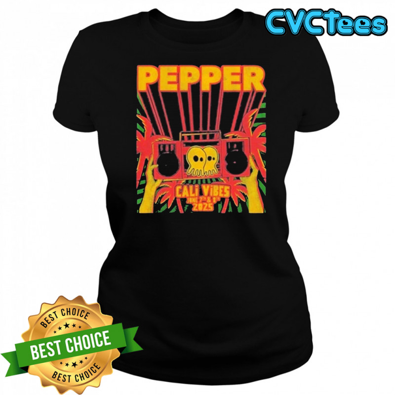 Pepperlive Cali Vibes 2025 T-Shirt Women's T-shirt
