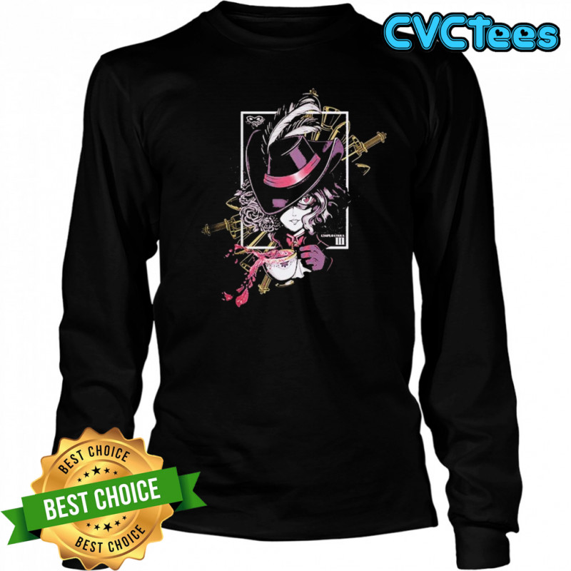 Persona 5 Noir T-Shirt Long Sleeved