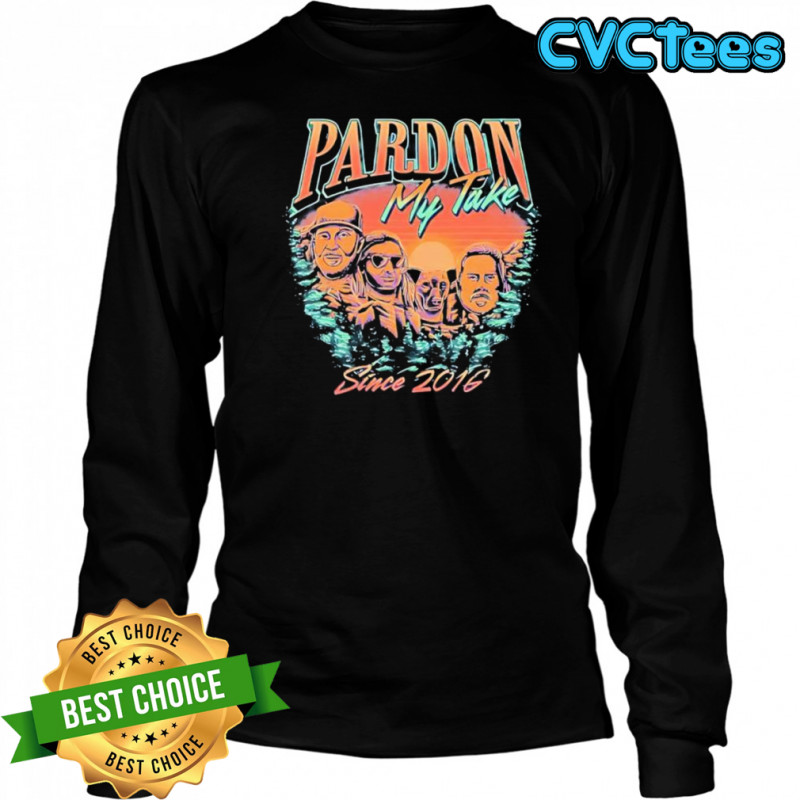 PMT Mount Rushmore shirt Long Sleeved