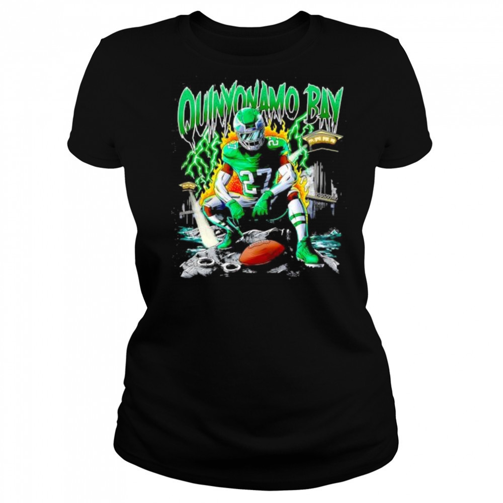 Quinyonamo Bay Philadelphia Eagles shirt Women's T-shirt