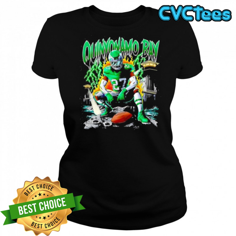 Quinyonamo Bay Philadelphia Eagles shirt Women's T-shirt