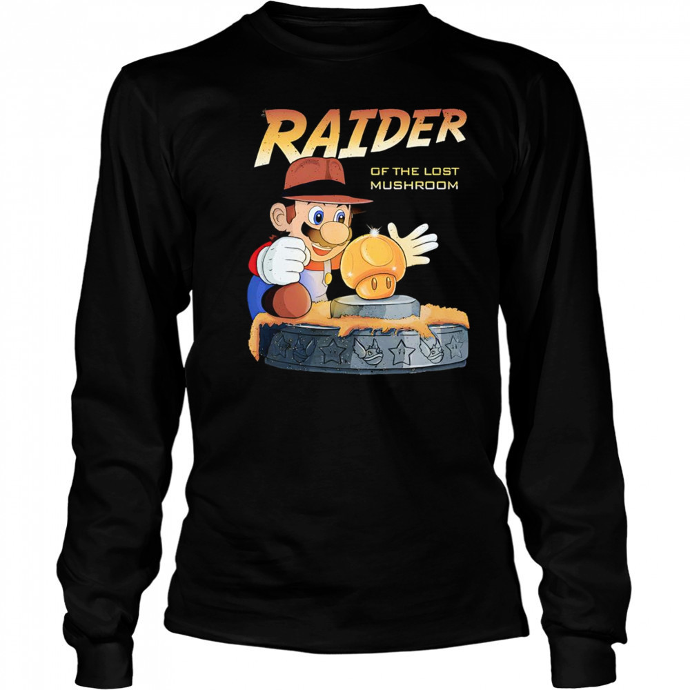 Raider of the Lost Mushroom shirt Long Sleeved