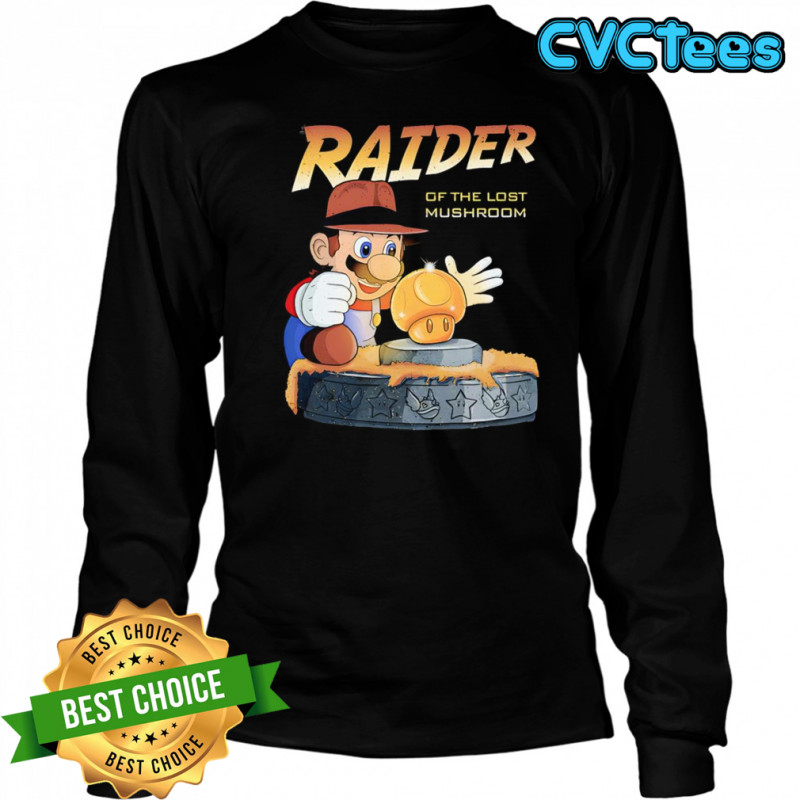 Raider of the Lost Mushroom shirt Long Sleeved