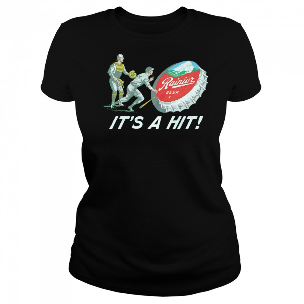 Rainier Beer it’s a hit shirt Women's T-shirt