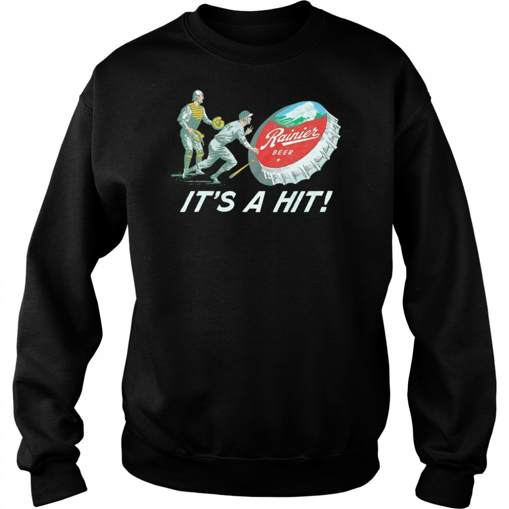 Rainier Beer it’s a hit shirt Hoodie