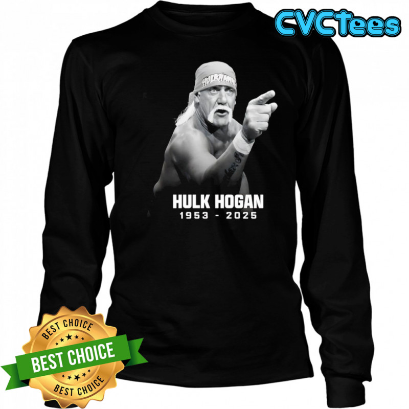 RIP Hulk Hogan 1953 2025 shirt Long Sleeved