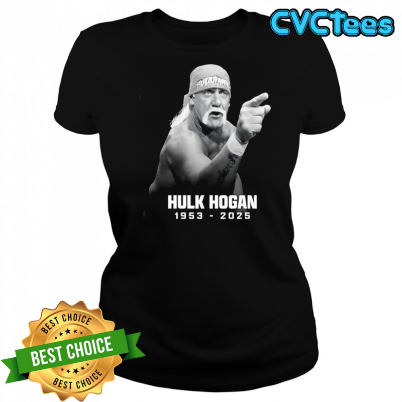 RIP Hulk Hogan 1953 2025 shirt Women's T-shirt