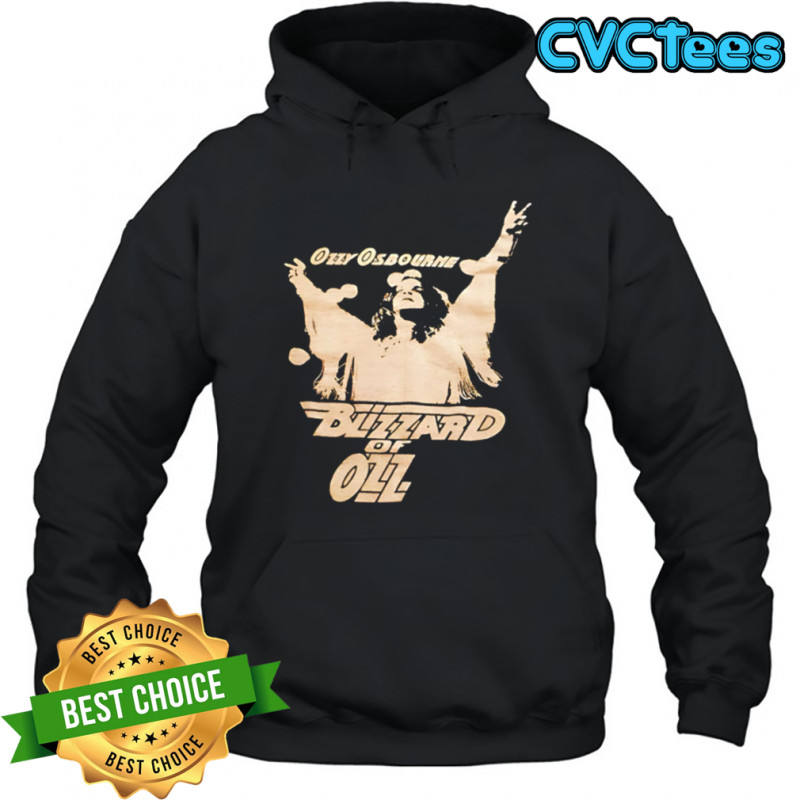 Rip Ozzy Osbourne Blizzard of Ozz shirt Hoodie