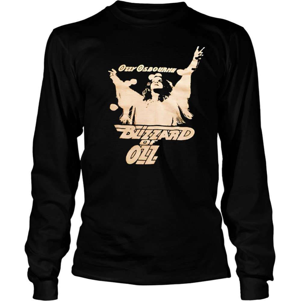 Rip Ozzy Osbourne Blizzard of Ozz shirt Long Sleeved