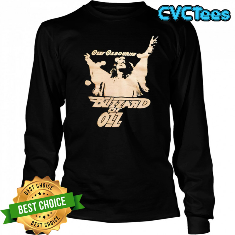 Rip Ozzy Osbourne Blizzard of Ozz shirt Long Sleeved