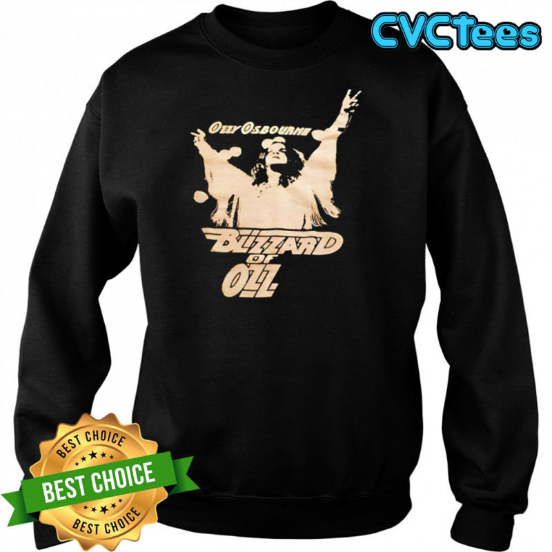 Rip Ozzy Osbourne Blizzard of Ozz shirt Sweatshirt