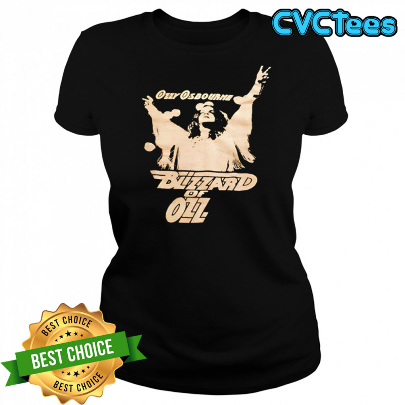 Rip Ozzy Osbourne Blizzard of Ozz shirt Women's T-shirt