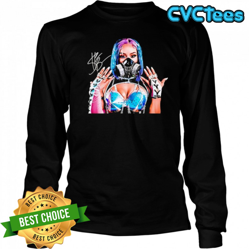 Sasha Banks Signature shirt Long Sleeved