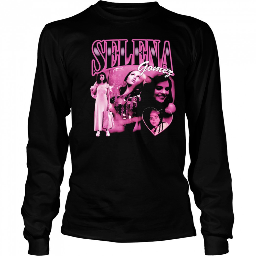 Selena Gomez Homage T-Shirt Long Sleeved