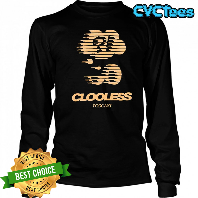Static Thoughts Tee Clooless T-Shirt Long Sleeved