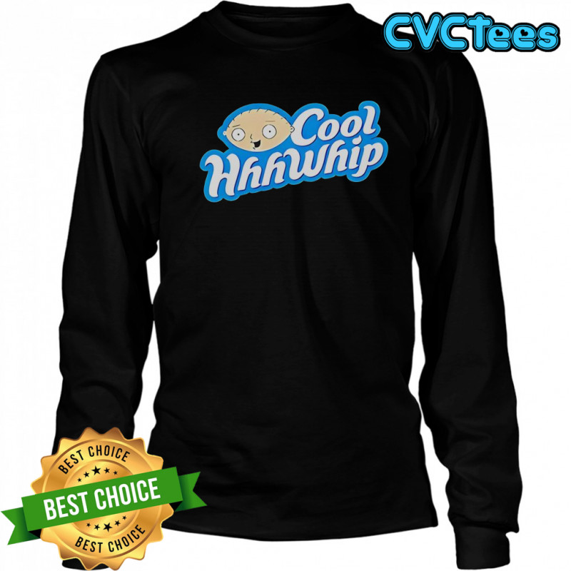 Stewie Griffin Cool Hhhwhip T-Shirt Long Sleeved