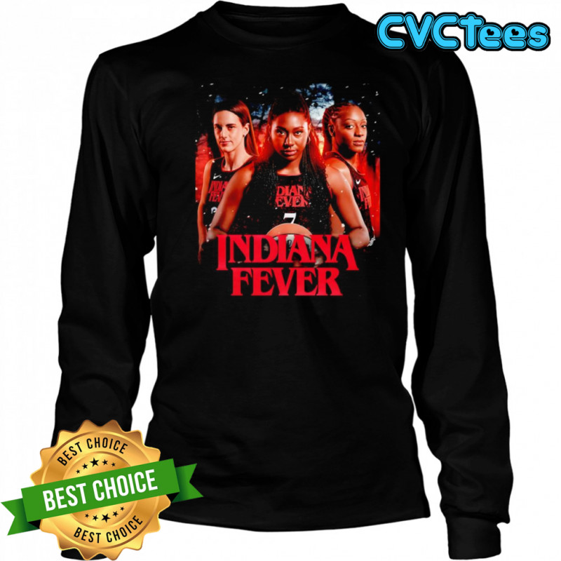 Stranger Things Indiana Fever shirt Long Sleeved